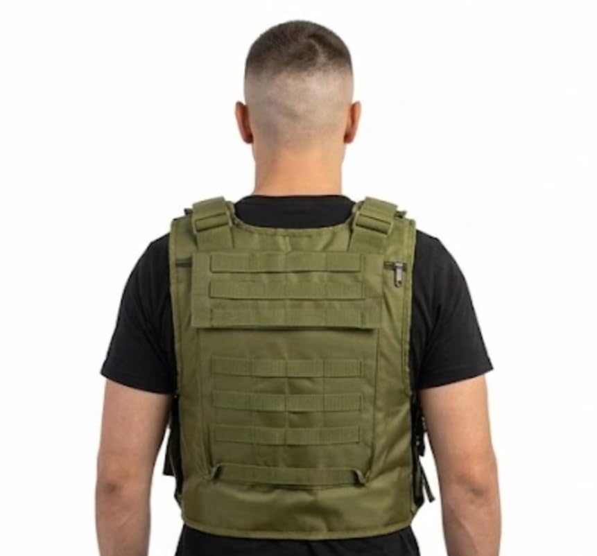 Olive Green Tactical Utility Vest