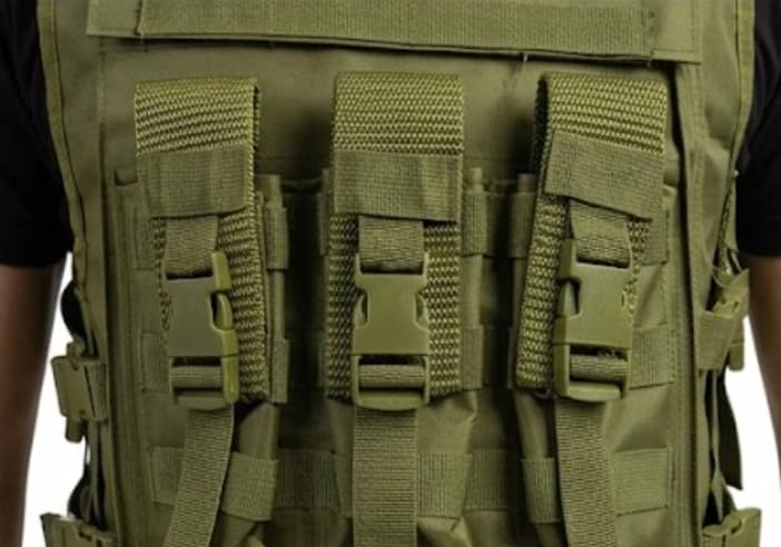 Olive Green Tactical Utility Vest