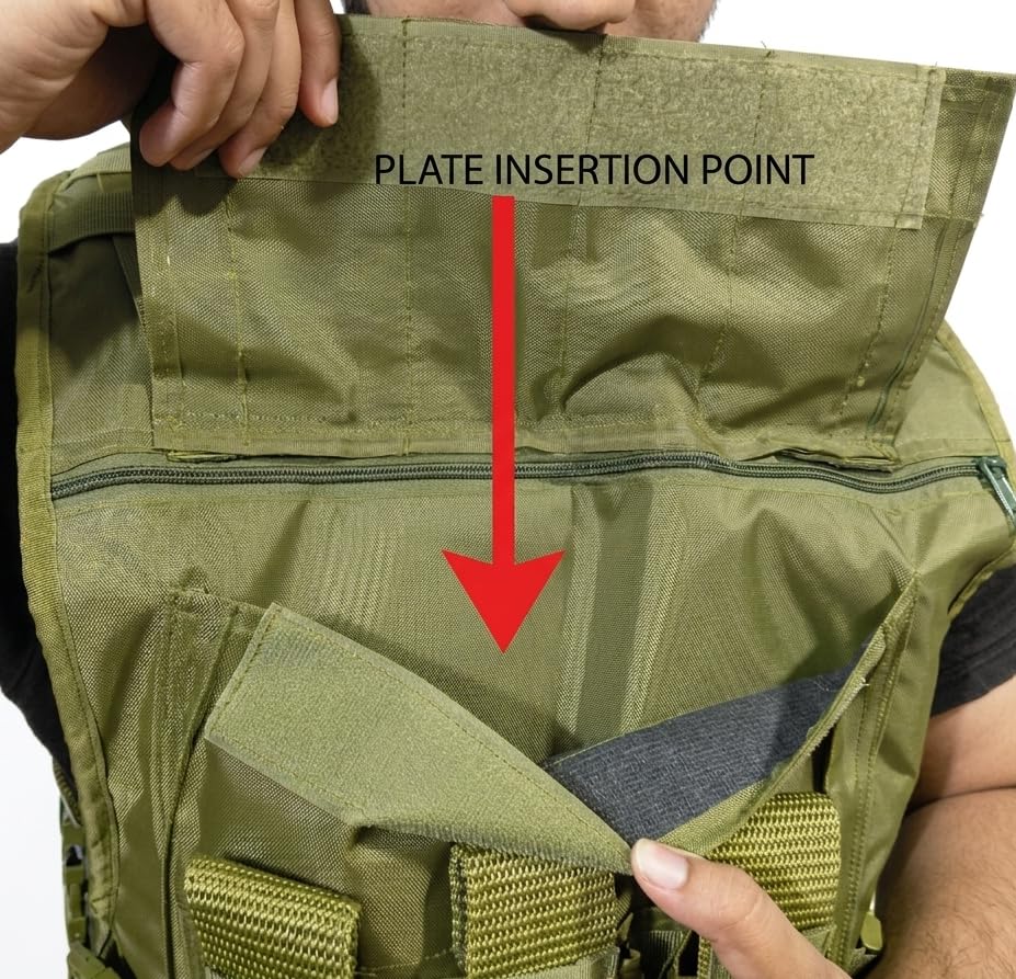 Olive Green Tactical Utility Vest