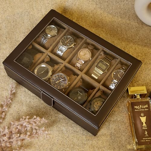 Leather World Faux Leather Watch