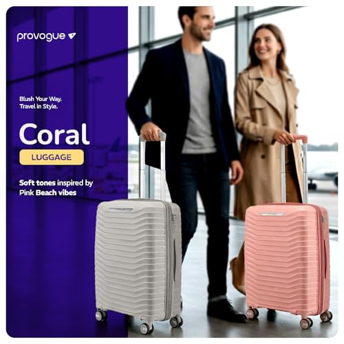 Provogue Coral Hard-Sided PP Trolley