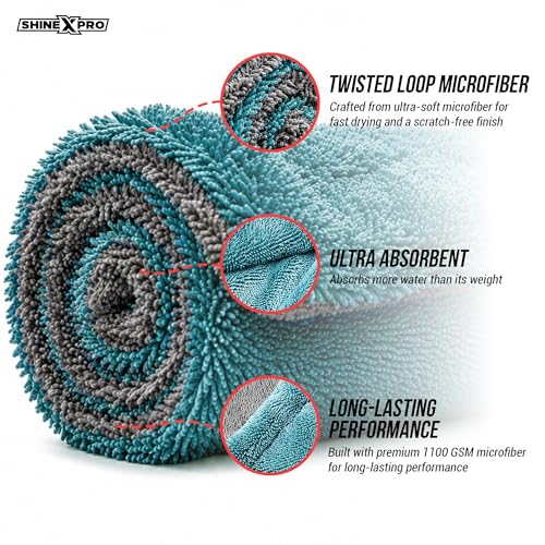 ShineXPro Microfiber Cloth For Car