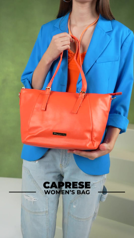 Caprese Women Orange Messenger Bag - Extra Spacious - Image 2