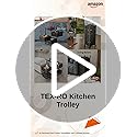 TEX-RO Kitchen Trolley with Wheels
