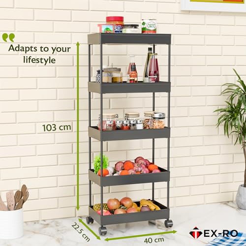 TEX-RO Plastic Storage Rack