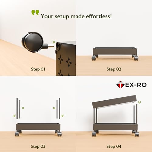 TEX-RO Plastic Storage Rack