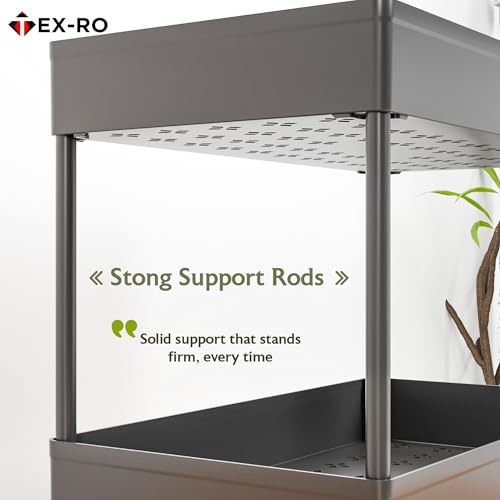 TEX-RO Plastic Storage Rack