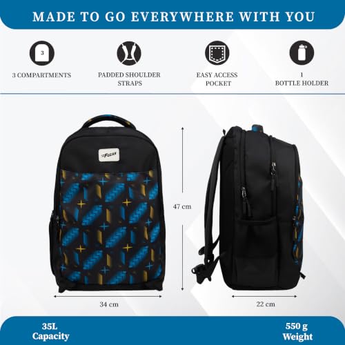 F Gear Ryto Black 35L