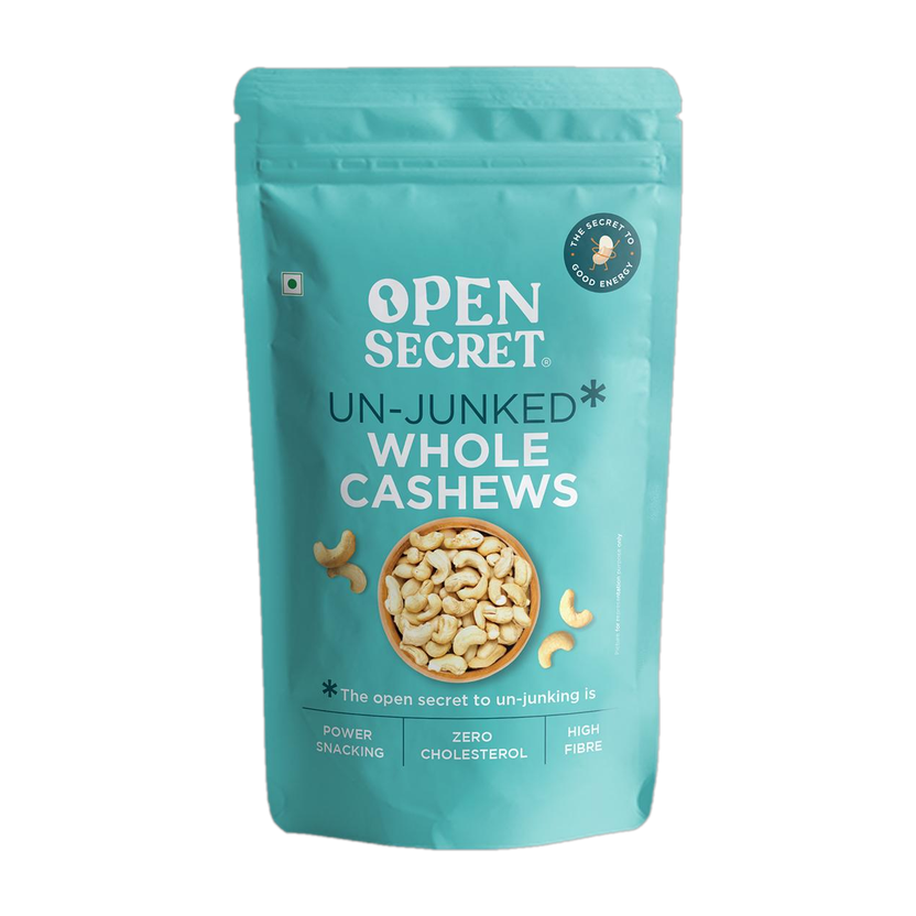 OPEN SECRET Premium Whole Kaju - High Protein Dry Fruit, Fasting ...more