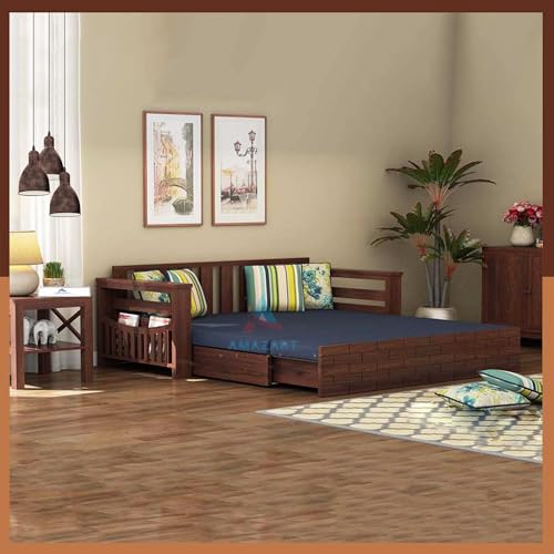 Solid Sheesham Wood Convertible 3