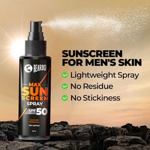 Beardo Max Sunscreen SPF 50