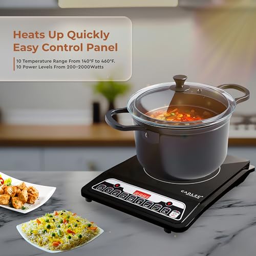 Cadlec CookBlaze 2000W Induction Cooktop
