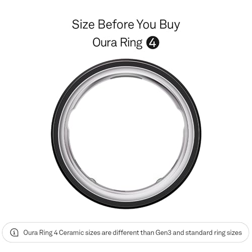 OURA Ring 4 - Black