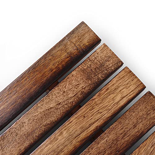 AMAZE SHOPPEE Brown Wooden Folding