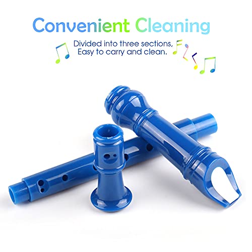 Mr.Power Soprano Recorder Blue Color - Image 2