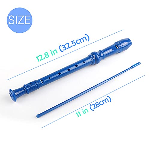 Mr.Power Soprano Recorder Blue Color - Image 5