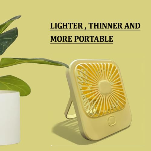 Litehom Small Desk Fan, 2000mAh