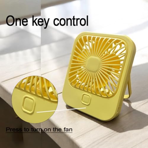 Litehom Small Desk Fan, 2000mAh