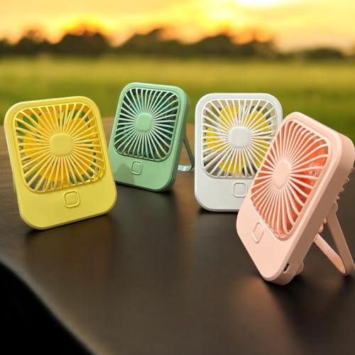Litehom Small Desk Fan, 2000mAh