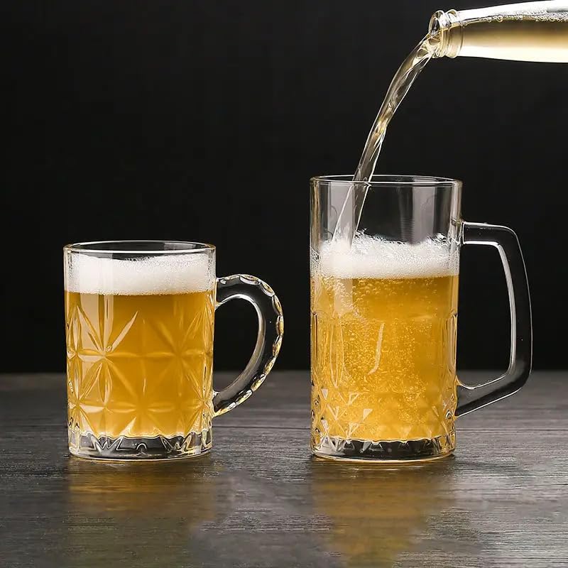 Italian Premium Glass Beer Mug