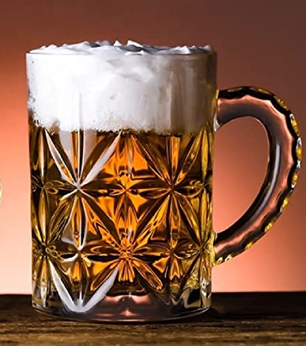 Italian Premium Glass Beer Mug