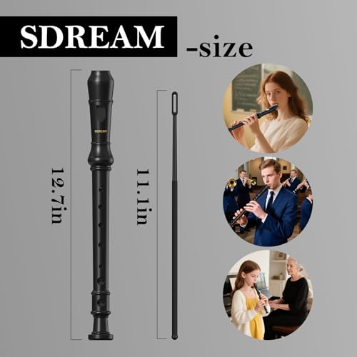 SDREAM Soprano Recorder Instrument
