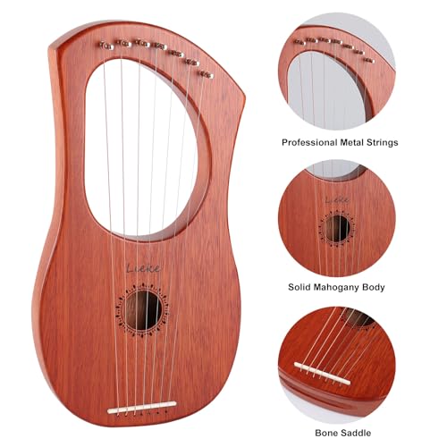 LIEKE 7 String Lyre Harp