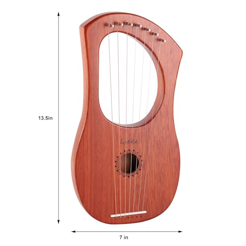 LIEKE 7 String Lyre Harp