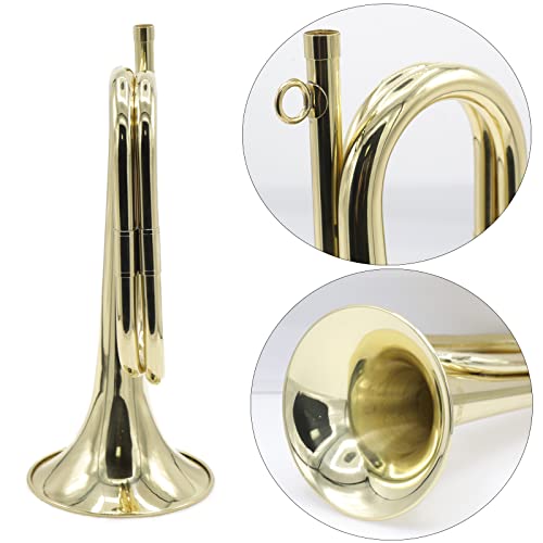 1 Pcs Gold Plated Bugle
