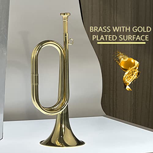 1 Pcs Gold Plated Bugle