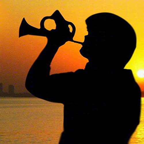 1 Pcs Gold Plated Bugle