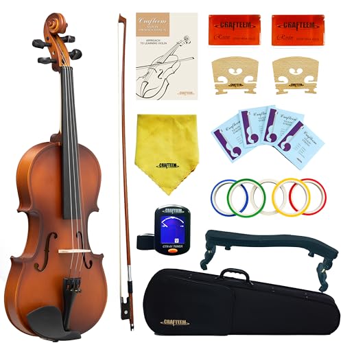 Crafteem 1/2 Premium Violin Outfit
