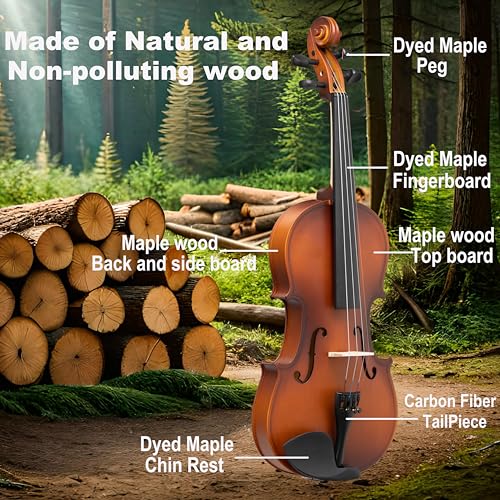 Crafteem 1/2 Premium Violin Outfit