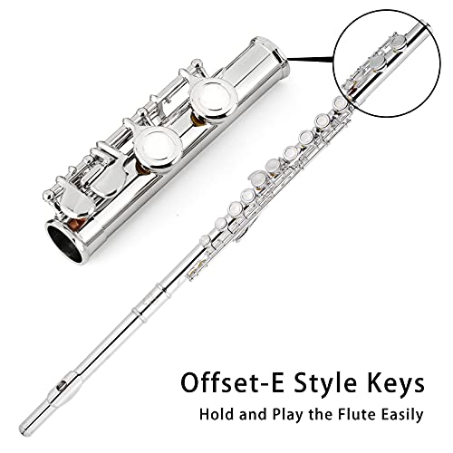 EastRock Closed Hole Flutes C