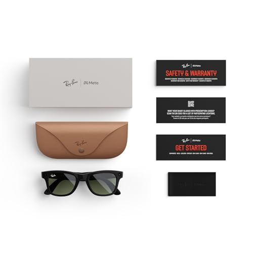 Ray-Ban Meta, Wayfarer, Shiny Black