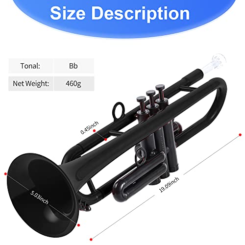 PAMPET Professional Plastic Bb Trumpet