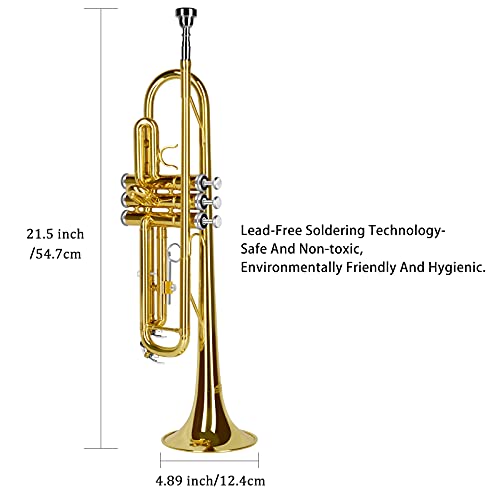 Eastrock Trumpet Brass Standard Bb