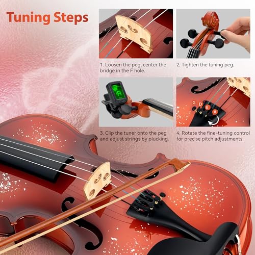 Poseidon Violin for Beginner, Full