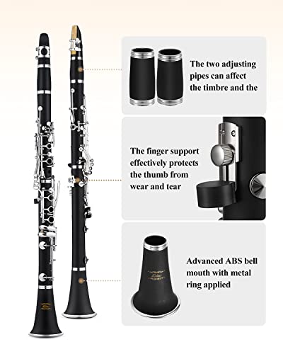 Eastar B Flat Clarinet Black