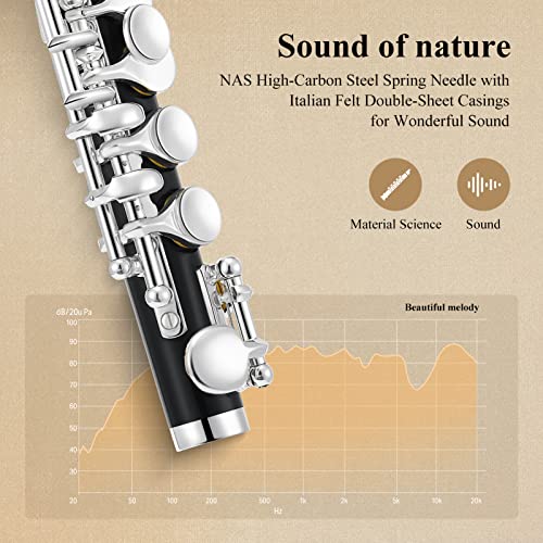 Eastar EPC-3S Black Resin Piccolo