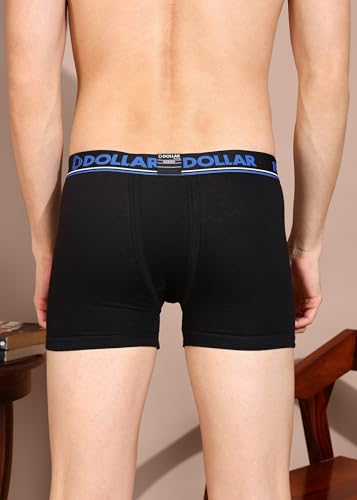 Dollar Bigboss Men's Solid Cotton Trunk (Colour May Vary) - Image 3