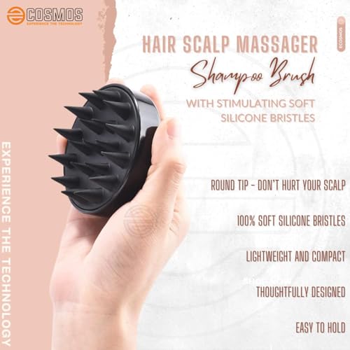 E-COSMOS® Hair Scalp Massager Shampoo