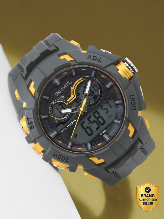 SONATA SF Ocean Series Analog-Digital Watch - For Men 9302NP01,N...more