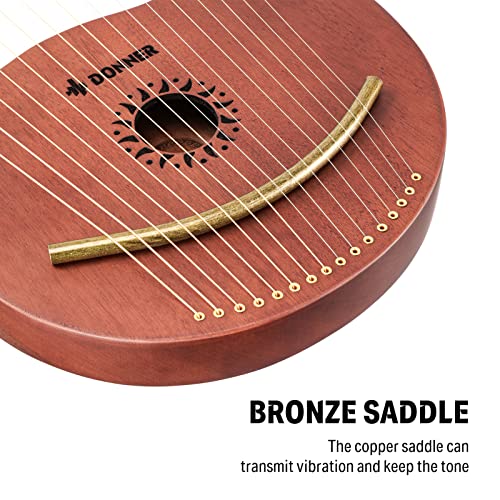 Donner DLH-003 Lyre Harp, 16