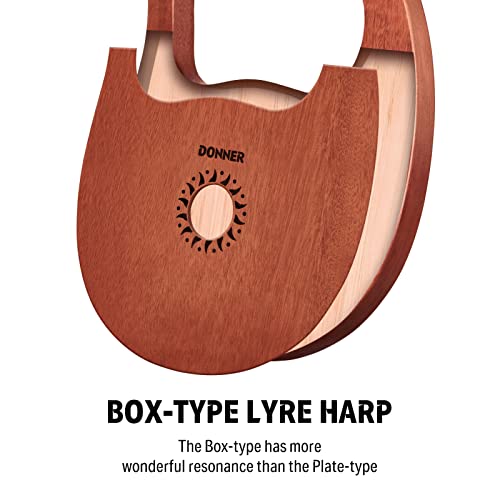 Donner DLH-003 Lyre Harp, 16