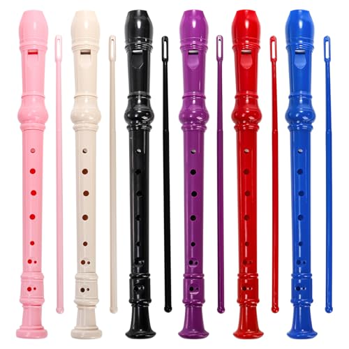 ZEAYEA 6 Pack Soprano Recorder