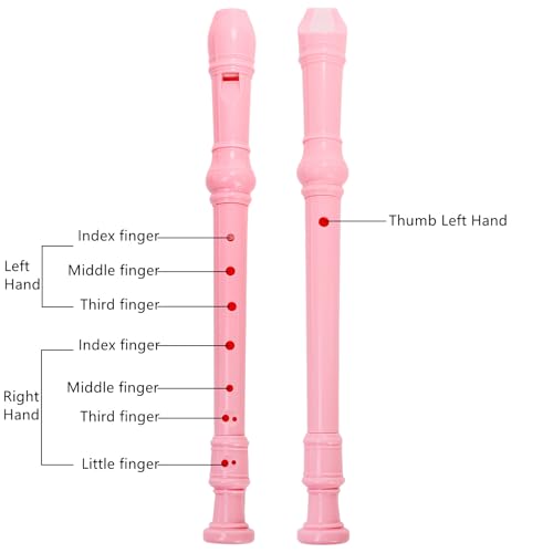 ZEAYEA 6 Pack Soprano Recorder