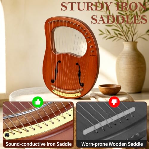 Lyre Harp, Lotkey 16 Metal