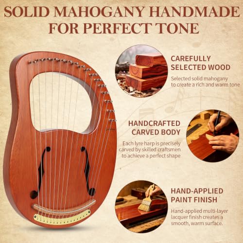 Lyre Harp, Lotkey 16 Metal