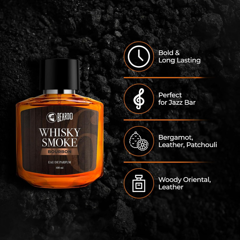 BEARDO Whisky Smoke Bourbon Perfume
